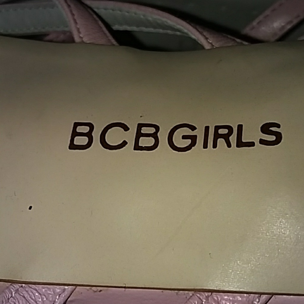 BCB GIRLS cotton candy pink heels